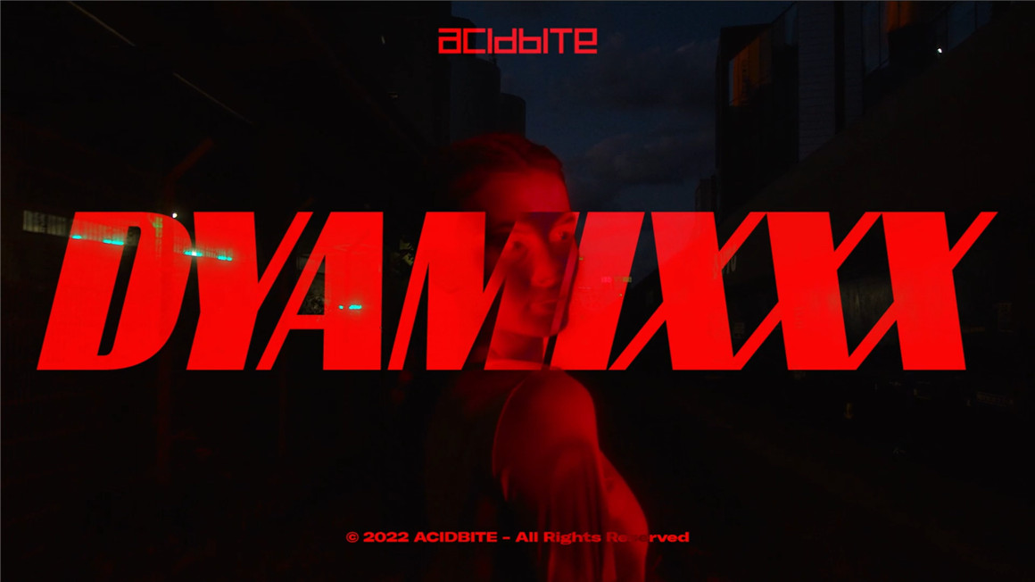 AcidBite 复古旧胶片模拟刻录字母数字污垢电影纹理转场叠加层+音效 DynamiXXX . 第9张