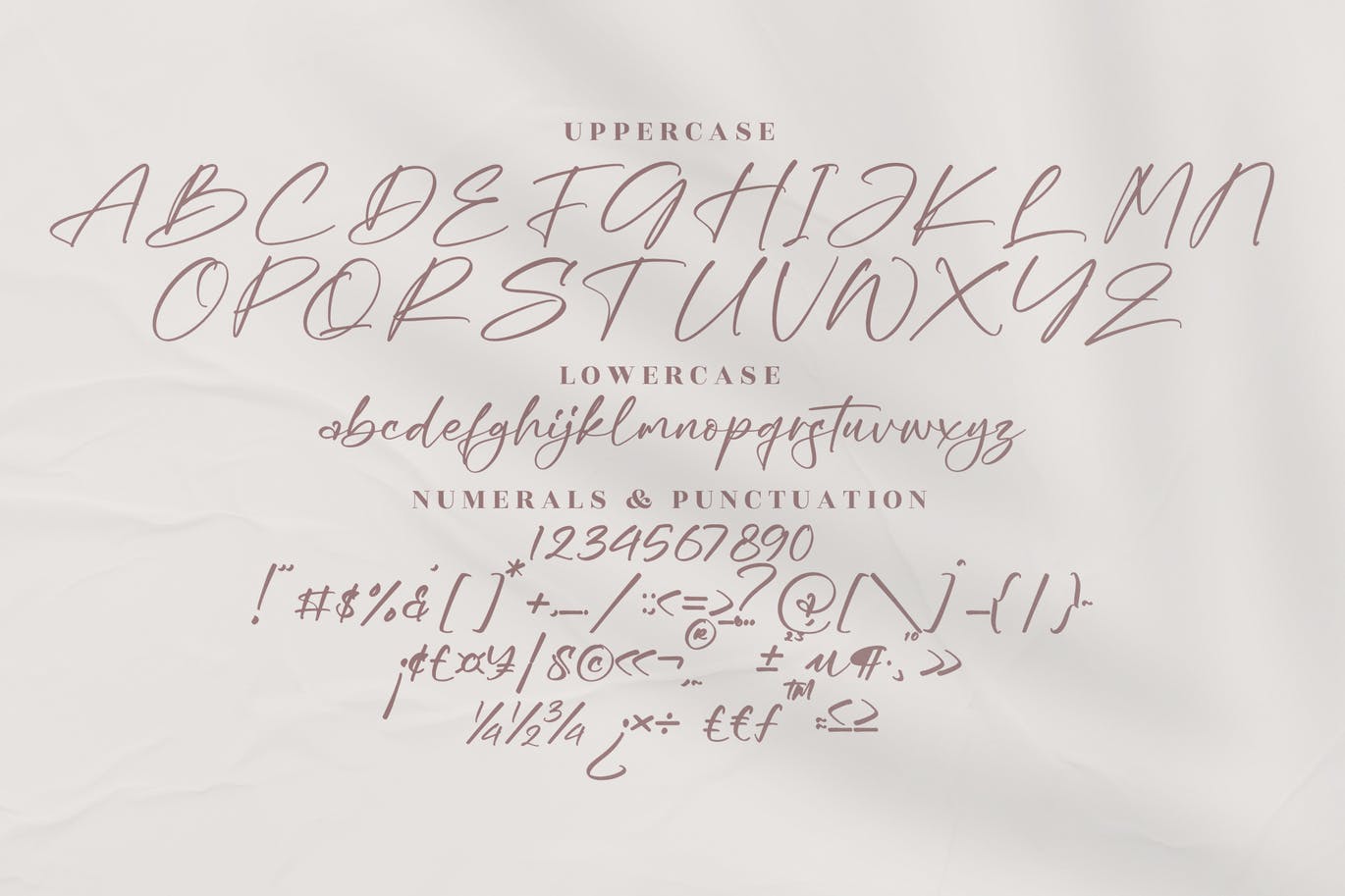传统签名脚本字体 Heritage Signature Script Font 设计素材 第13张