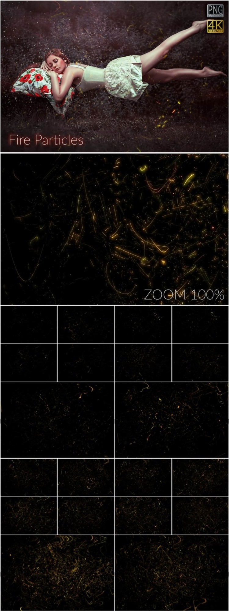 13000+超大规模照片摄影后期特效创意合成叠加纹理背景素材合集 SuperMassive Bundle: 13,000+ Overlays & Backgrounds APP UI 第17张