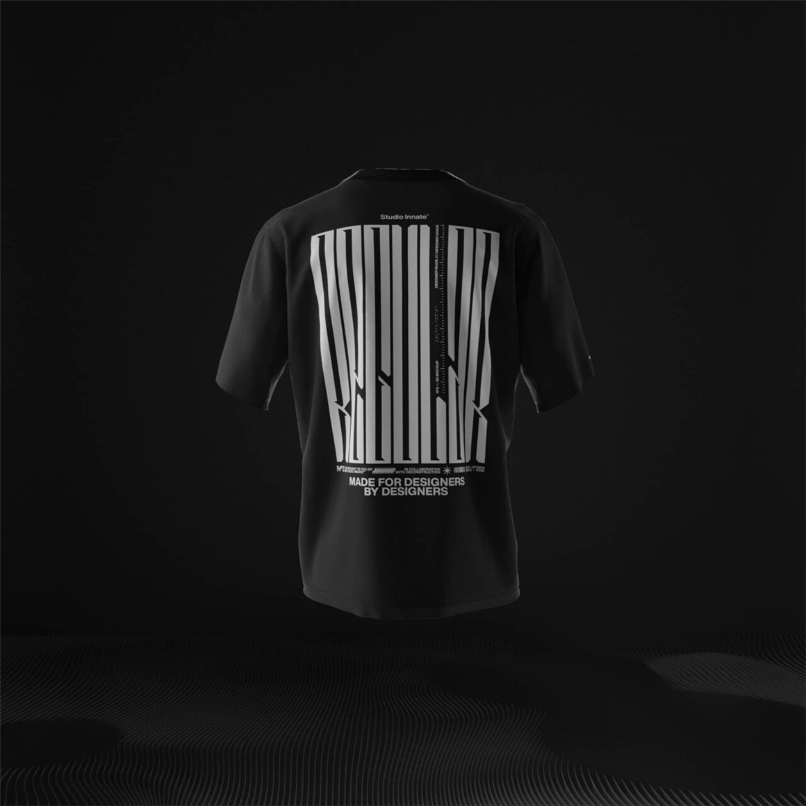 Blender模型：新潮概念视觉3DT恤服装场景街头服饰品牌宣传模型 设计素材 第8张