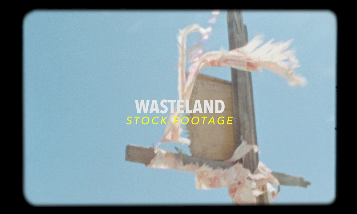 Tropic Colour 复古荒原VHS质感圆边哑光边框电影镜头剪辑视频素材 WASTELAND FILM STOCK FOOTAG . 第6张