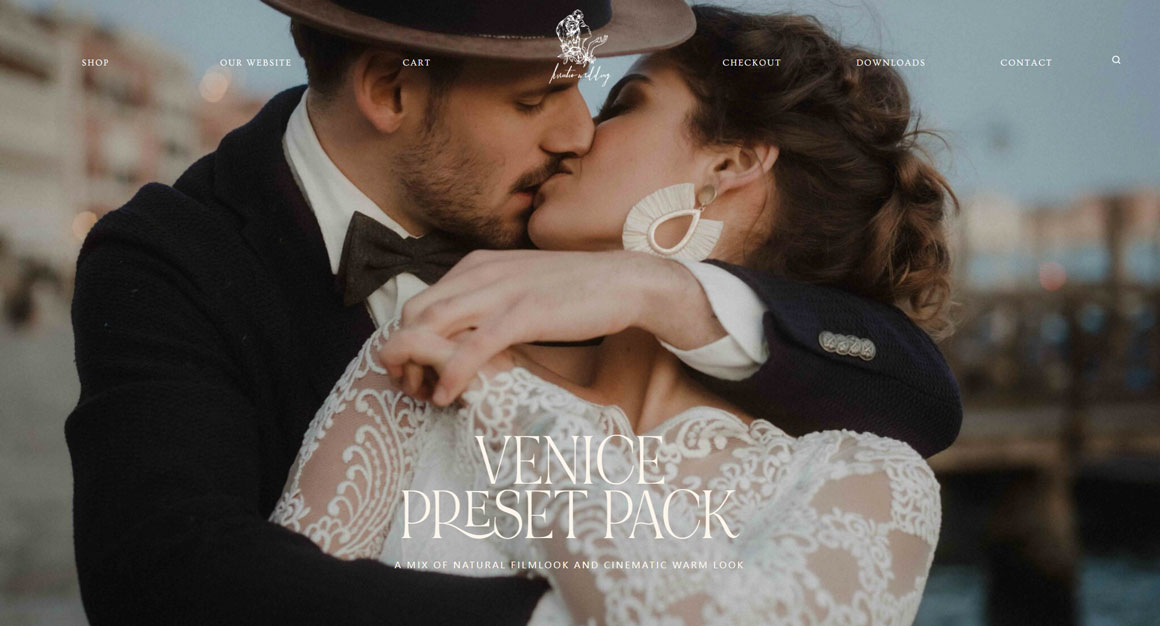威尼斯自然柔和风格LR调色预设包 Kreativ Wedding - Editing Presets Pack 插件预设 第1张