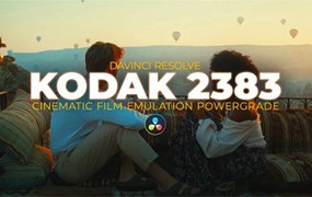 Nomadic George 柯达2383电影胶片模拟达芬奇调色节点 Kodak 2383 Cinematic PowerGrade