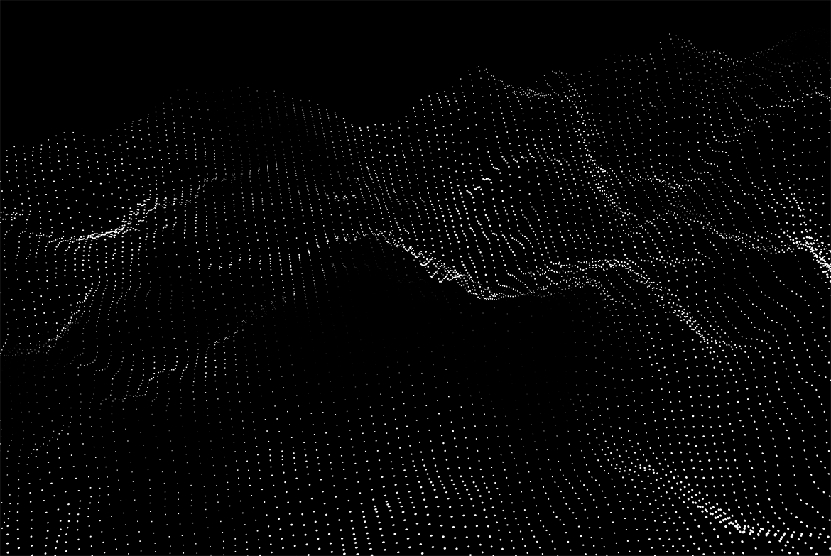 白色粒子抽象黑色背景 GEO_NOISE6 Image Pack 图片素材 第15张