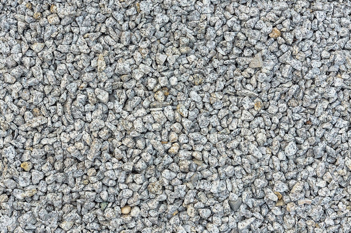 6个碎石石头无缝纹理背景套件 Set of 6 seamless gravel textures 图片素材 第5张