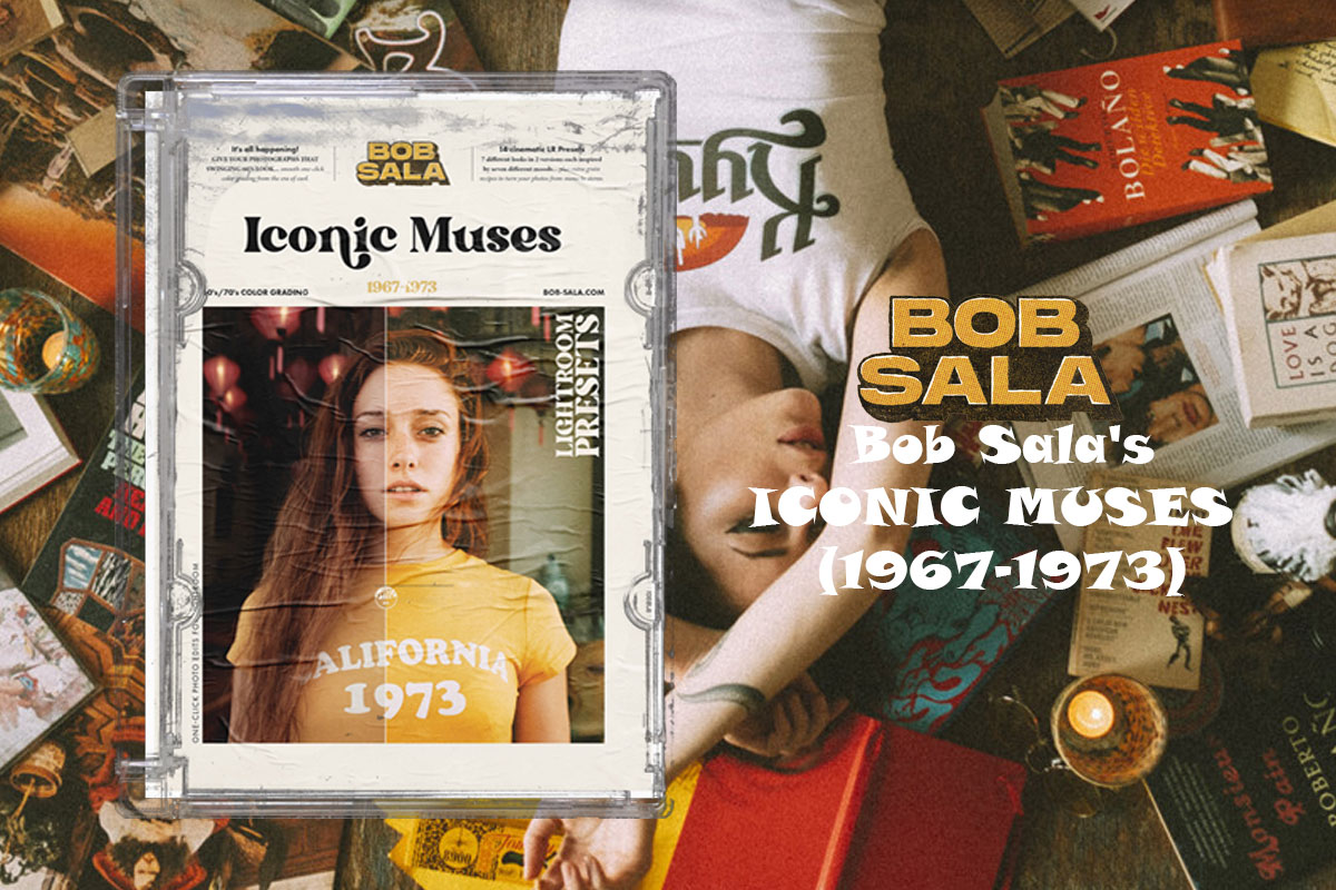 Bob Sala's 60年代前卫复古黄橙氛围感温暖色调灯房预设包 ICONIC MUSES (1967-1973) 插件预设 第1张