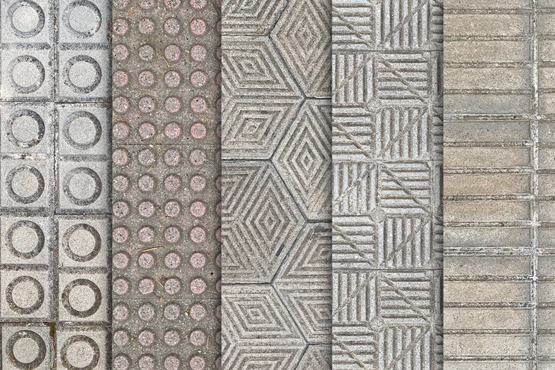 街道地板砖纹理Vol.4 Street Floor Textures x10 Vol.4 图片素材 第3张