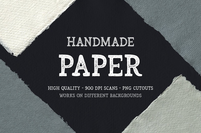 20 个高品质手工剪纸纹理背景 Handmade Paper Cutouts 图片素材 第1张