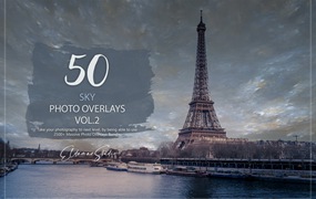 50个天空照片叠层背景素材v2 50 Sky Photo Overlays – Vol. 2