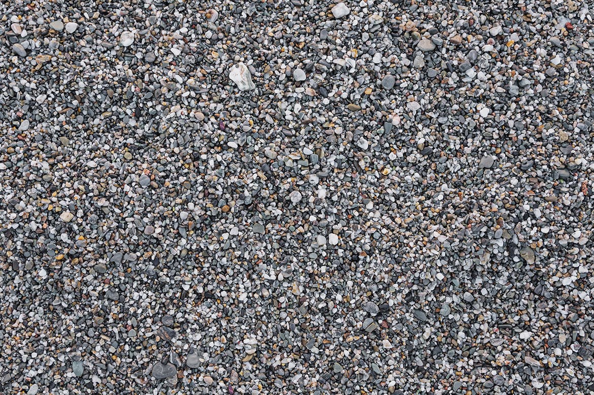 6个碎石石头无缝纹理背景套件 Set of 6 seamless gravel textures 图片素材 第6张
