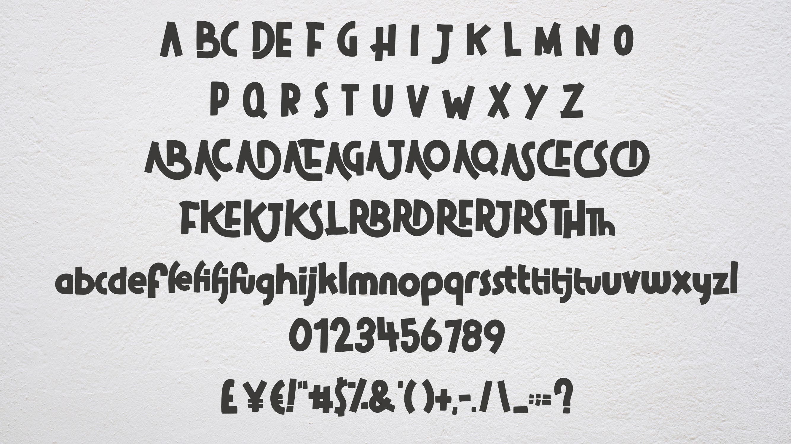 可爱英文手写大小写字体合集 Ethereal – Handwritten Display Font 设计素材 第5张