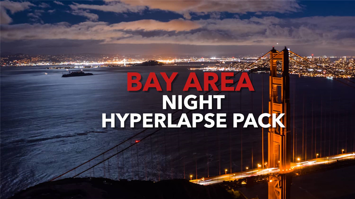 Cinepacks 高质量旧金山夜间延时摄影实拍剪辑4K视频素材 BAY AREA NIGHT HYPERLAPSES 影视音频 第2张
