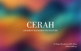 柔和渐变背景纹理 Cerah Gradient Background Texture