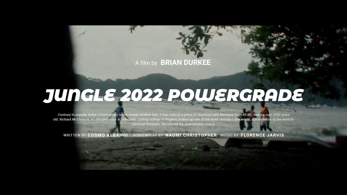 深绿色自然风景旅拍达芬奇调色节点 JUNGLE 2022 POWERGRADE 插件预设 第1张