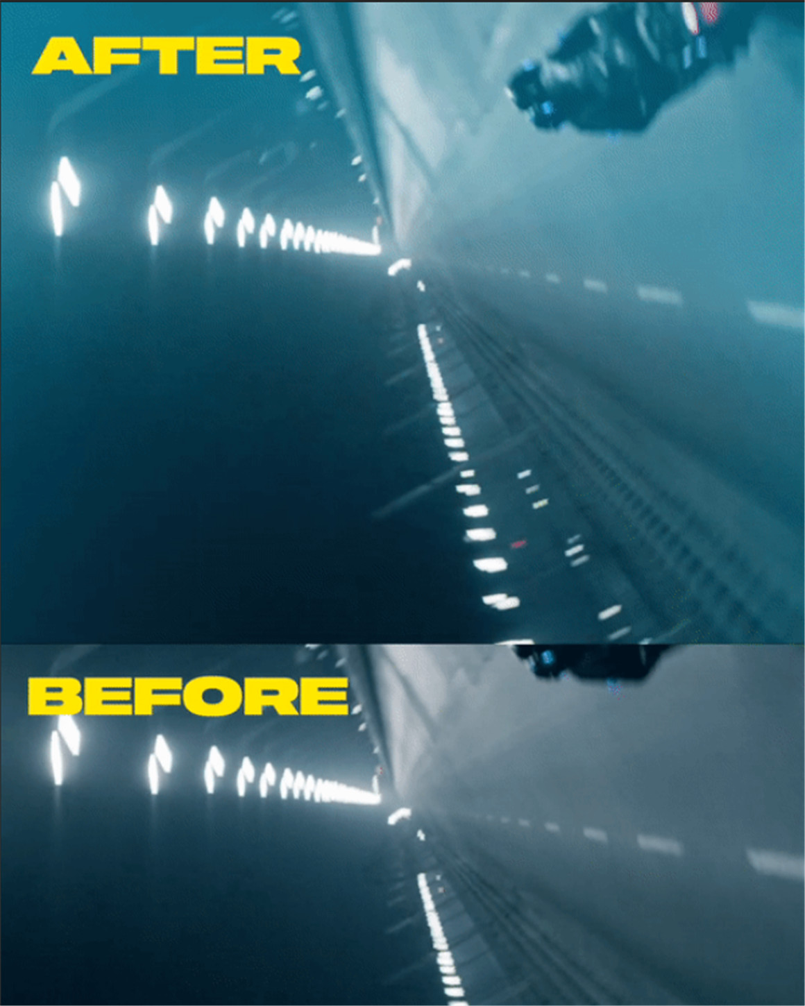 CFX 17个梦幻未来感蓝色画面闪烁4K转场过渡视频素材包 Blue Future Transitions 影视音频 第4张