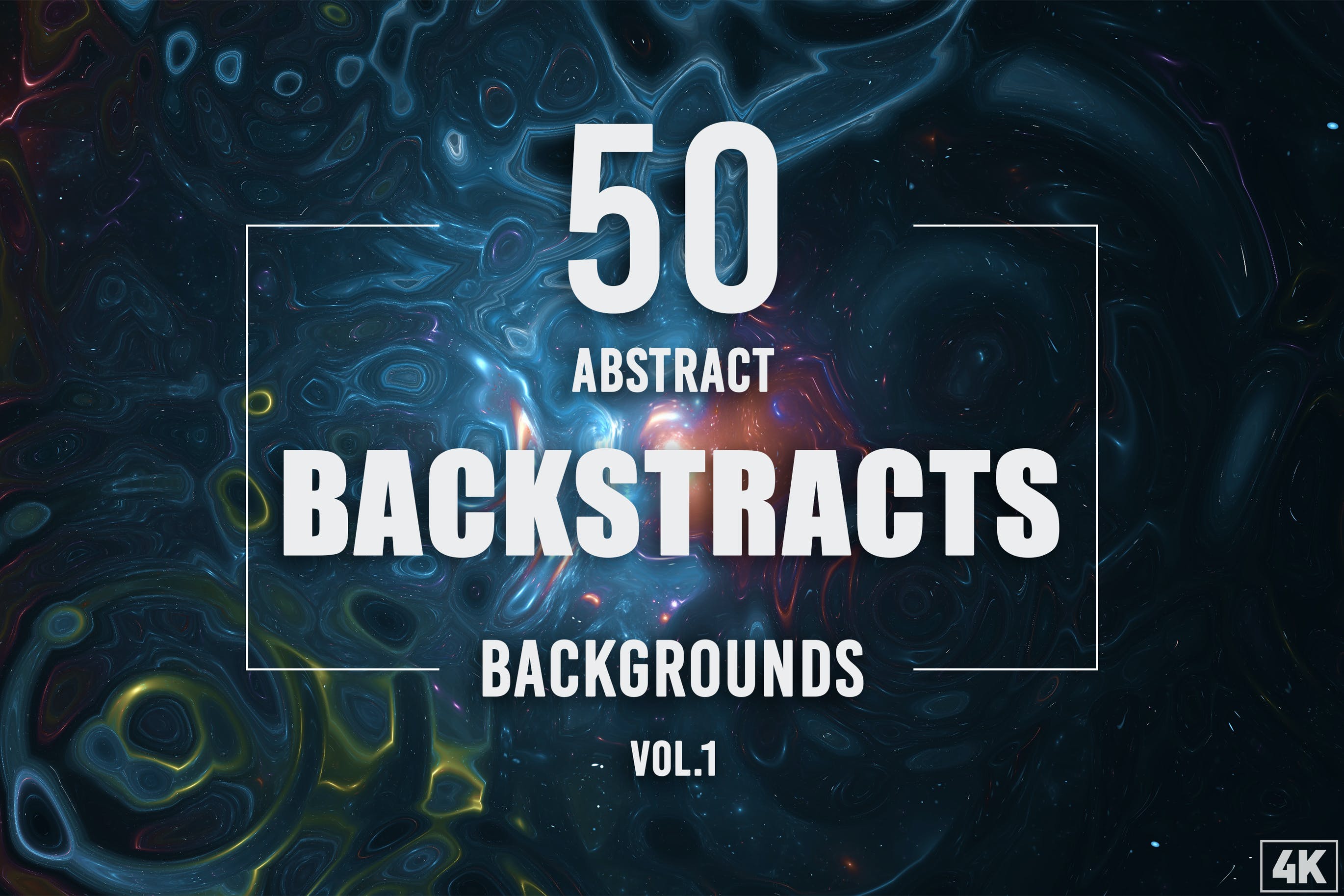 50个流体抽象背景素材v1 50 Abstract Backstracts – Vol. 1 图片素材 第1张