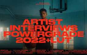 Brian Durkee 达芬奇电影质感青橙色调颜色分级调色节点 ARTIST INTERVIEWS POWERGRADE+LUT 2022