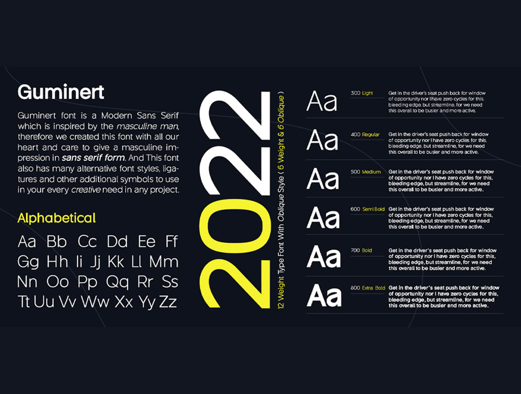 Guminert现代无衬线字体 设计素材 第2张