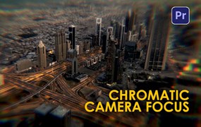 PR模板：72个彩色黑白相机模糊对焦效果模板 Chromatic Camera Focus Effects