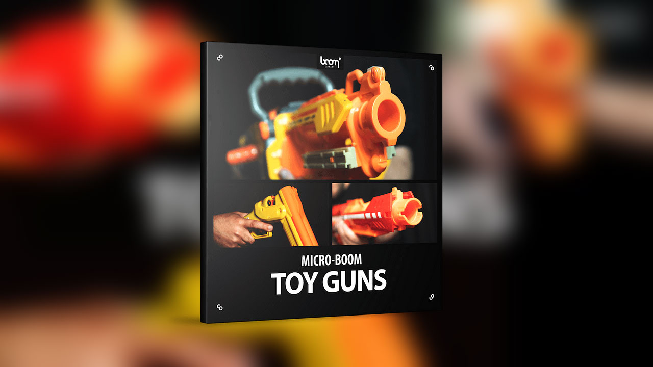 Boom Library 趣味儿童玩具枪射击组装上膛音效合集 Toy Guns 影视音频 第1张