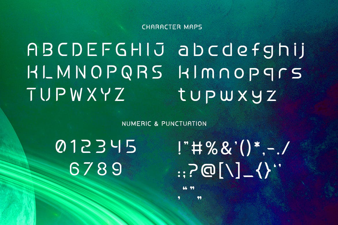 科技海报未来科技字体素材 Linkspace – Futuristic Techno Font 设计素材 第4张