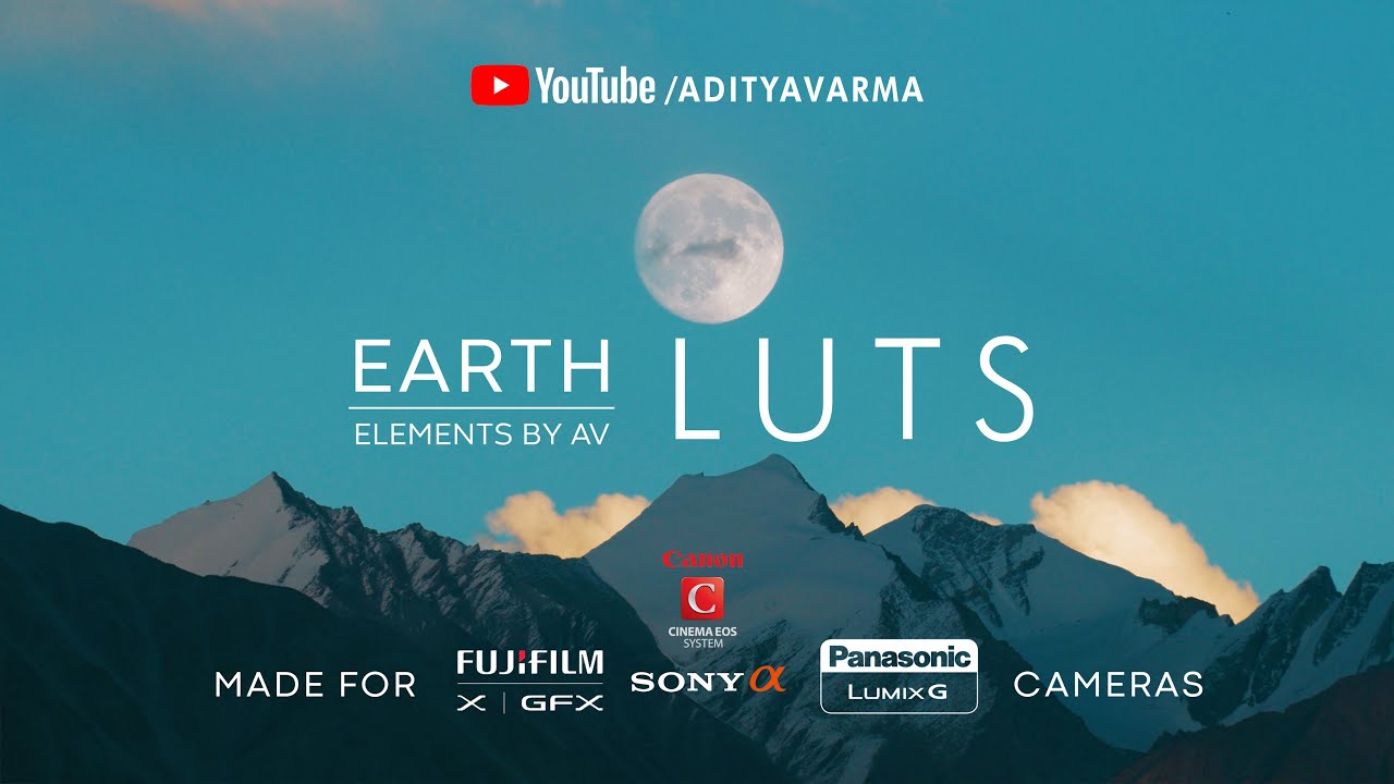 适用于FUJIFILM X和GFX富士相机的LUTS调色预设包 Earth LUT Pack 插件预设 第1张