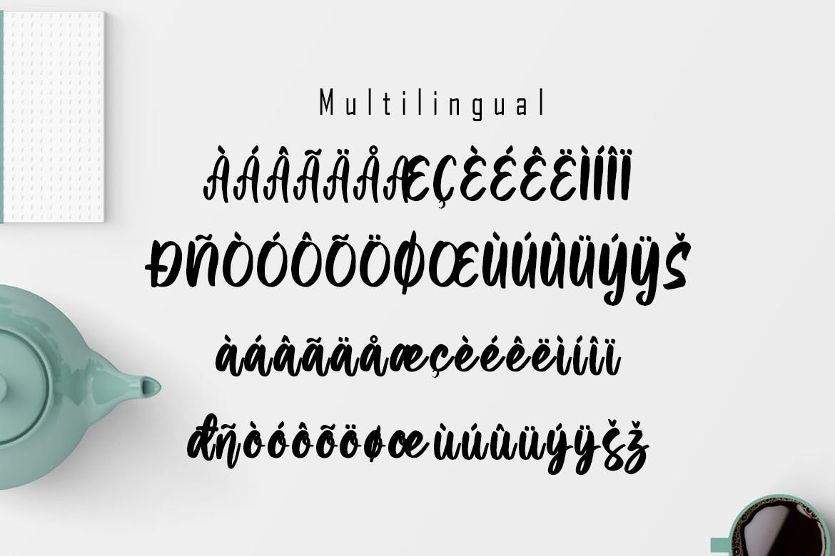 整齐现代英文手写字体合集 Jartails – Modern Calligraphy Font 设计素材 第9张