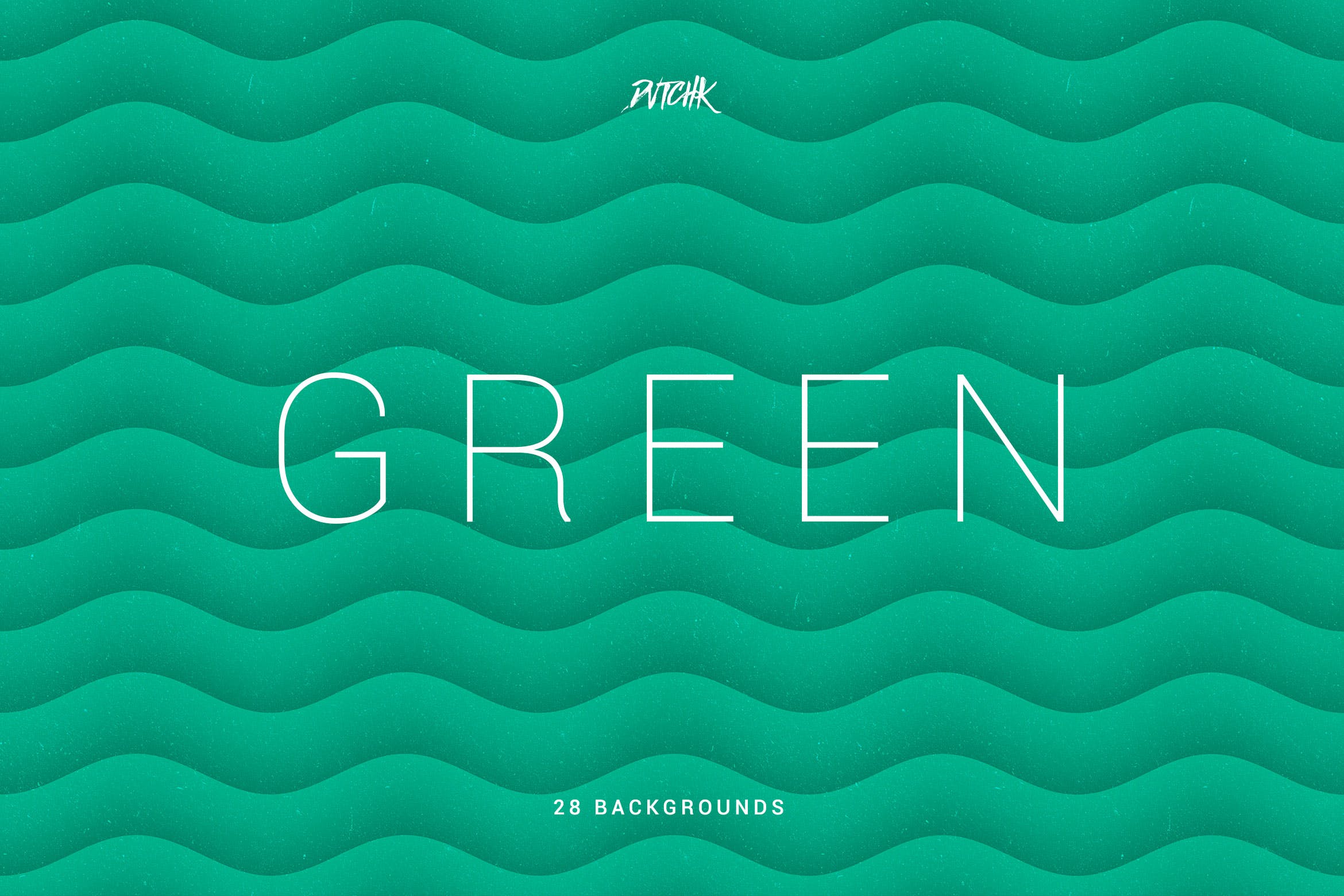 绿色柔软抽象波浪背景 Green | Soft Abstract Wavy Backgrounds 图片素材 第1张
