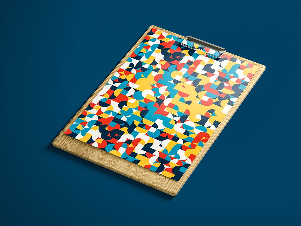 40个几何彩色艺术图案包 40 Geometric Colorful Art Patterns Pack 图片素材 第5张