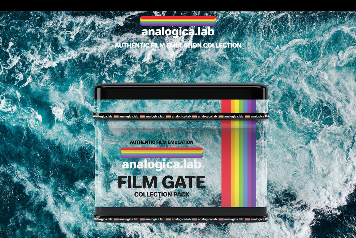 Analogica Lab 真实电影美学4K胶片边框PNG素材 FILM GATE PACK 图片素材 第1张