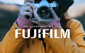 富士F-Log2下电影色彩调色LUT 支持Fujifilm XH2s，Fujifilm XH2或Fujifilm XT2