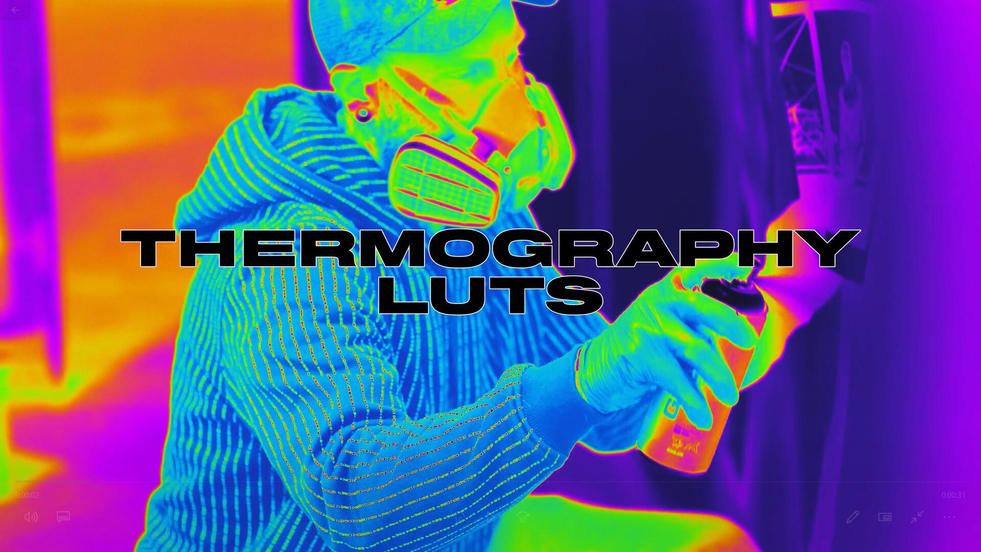 Vamify 嘻哈创意霓虹光谱红外热成像效果LUT调色预设 Vamify – Thermoghraphy LUT Pack . 第3张