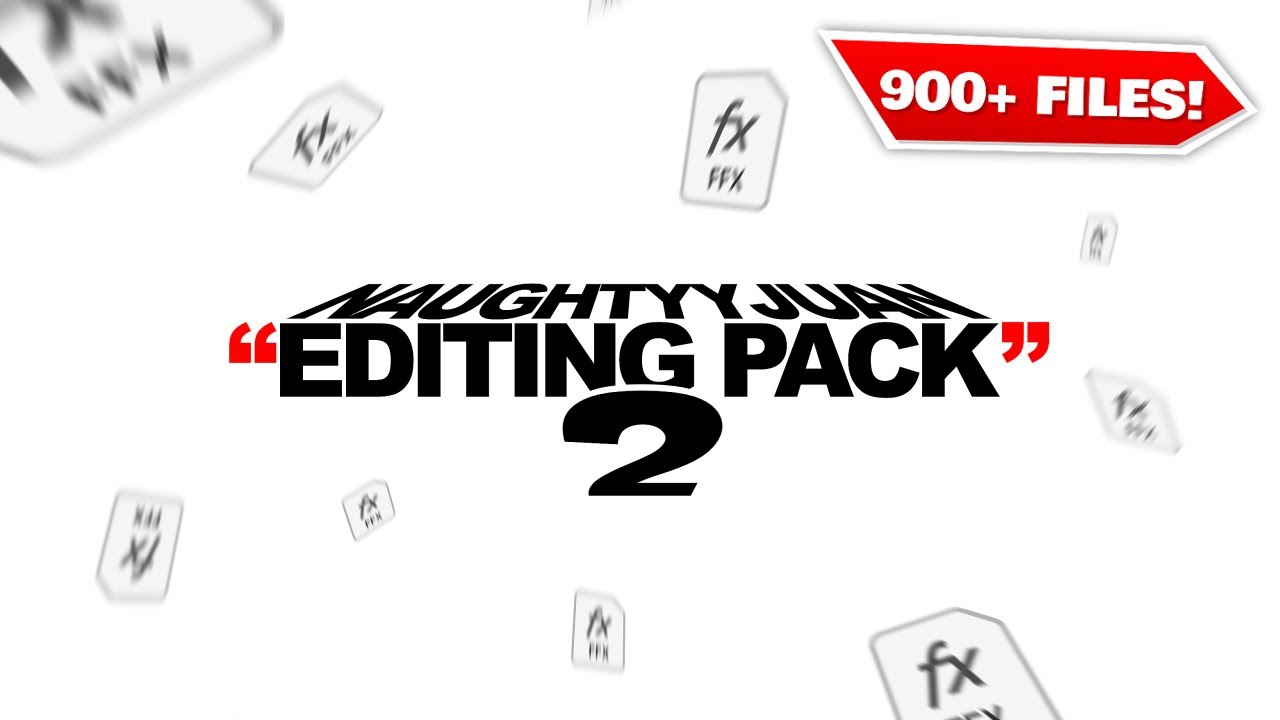 嘻哈3D字体覆盖预设摇晃文本动画纹理+音效 NaughtyyJuan Editing Pack V2 . 第1张