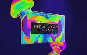 Vamify 嘻哈创意霓虹光谱红外热成像效果LUT调色预设 Vamify – Thermoghraphy LUT Pack