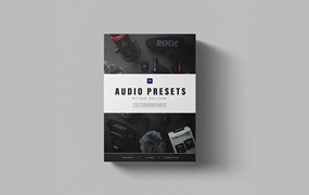 PR预设：20多个专业级麦克风声音音频效果优化调整预设 AUDIO PRESETS MASTER BUNDLE PREMIERE PRO