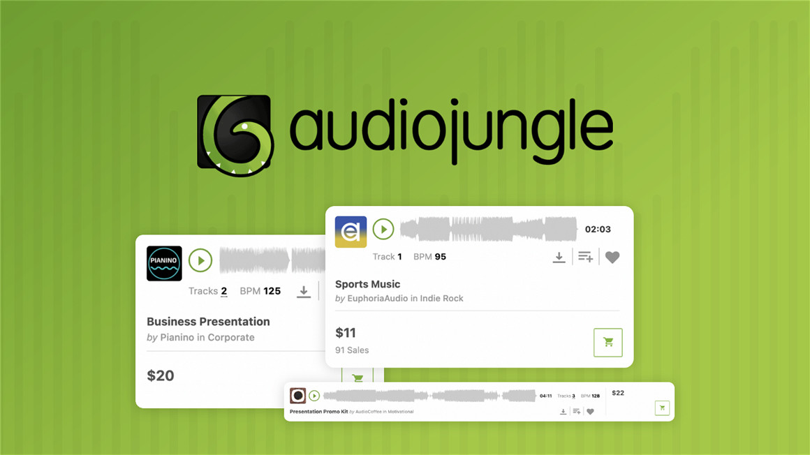 AudioJungle 超级音乐宣传包装配乐AE/PR模板背景音乐合集 . 第2张