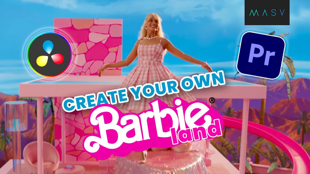 粉色甜心多巴胺芭比粉LUT调色预设 Movie LUTs - Barbie 插件预设 第1张