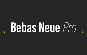 Bebas Neue Pro英文字体完整版