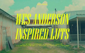 韦斯·安德森风格独特电影美学LUT调色预设包 Wes Anderson Inspired LUTs