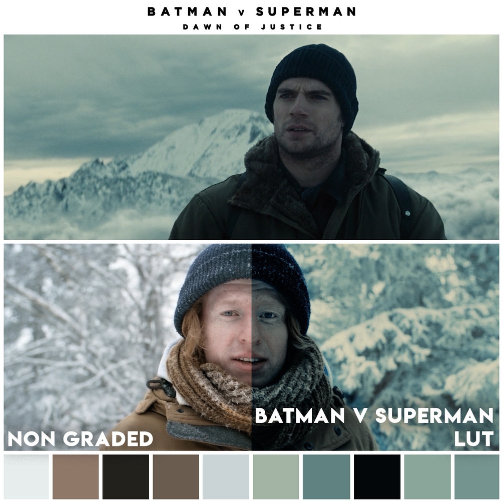 《蝙蝠侠大战超人：正义黎明》好莱坞电影LUT调色预设 插件预设 第2张
