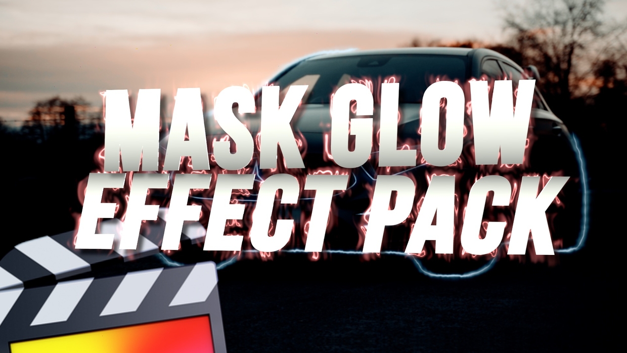 FCPX插件：炫酷蒙版文字图像边缘外框发光线条效果 Ryan Nangle – Mask Glow Effect . 第1张