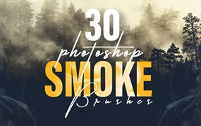 30个烟雾效果Photoshop笔刷
