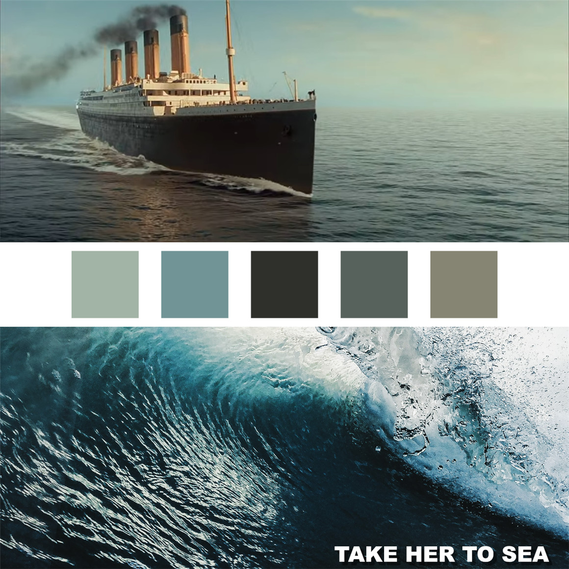 《泰坦尼克号》6种电影色彩模拟LUT调色预设包 Titanic | 6 LUTS for Photo or Video Editing . 第2张