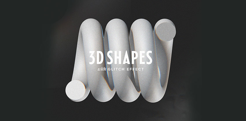 设计资源-16款3D毛刺颗粒纹理几何形状素材合集 图片素材 第2张
