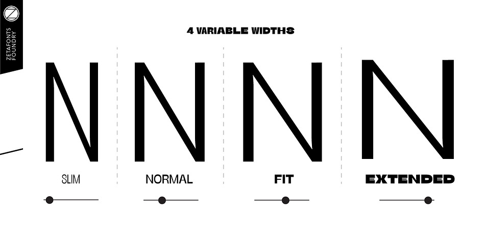 Stinger动感时尚英文字体完整版 设计素材 第11张
