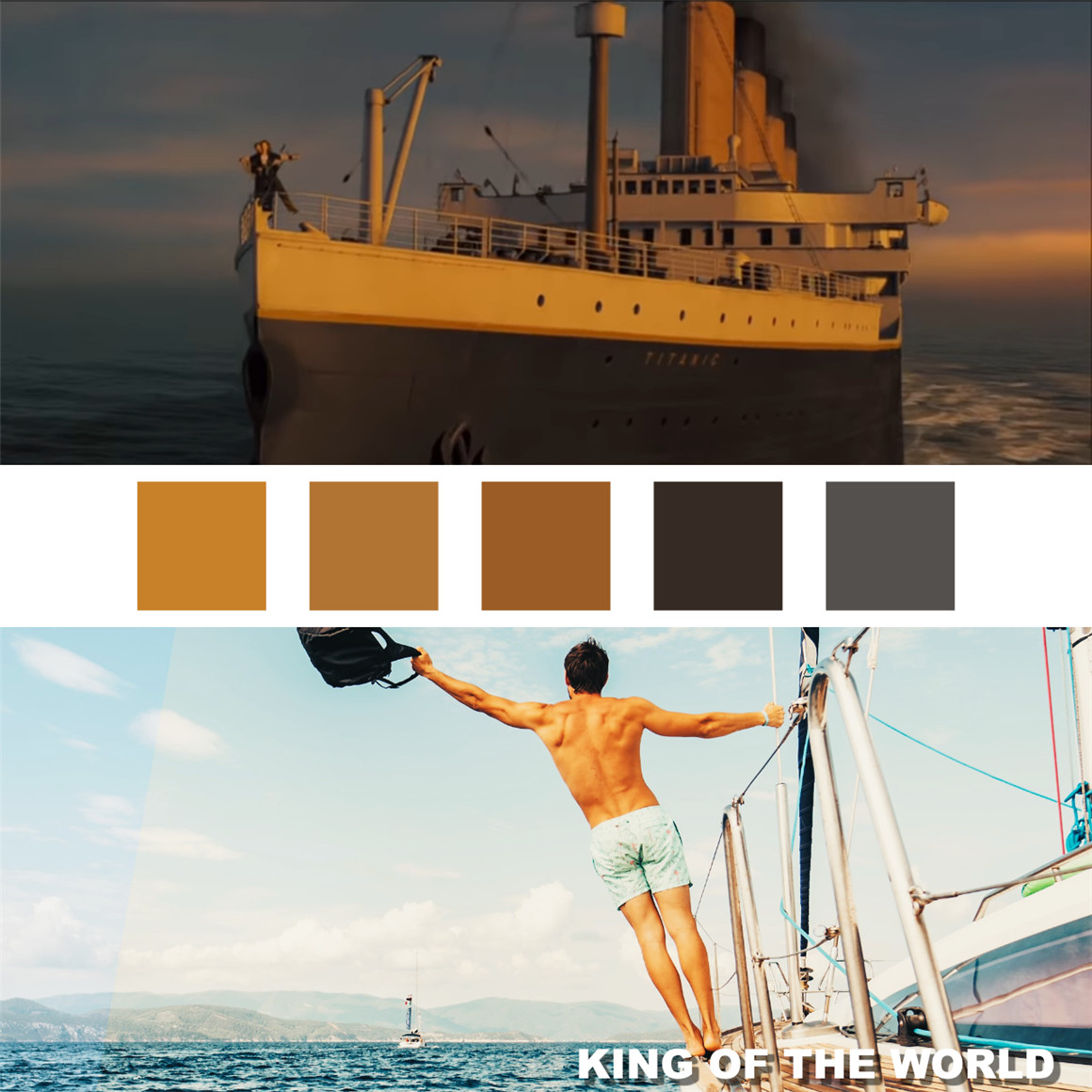 《泰坦尼克号》6种电影色彩模拟LUT调色预设包 Titanic | 6 LUTS for Photo or Video Editing . 第7张