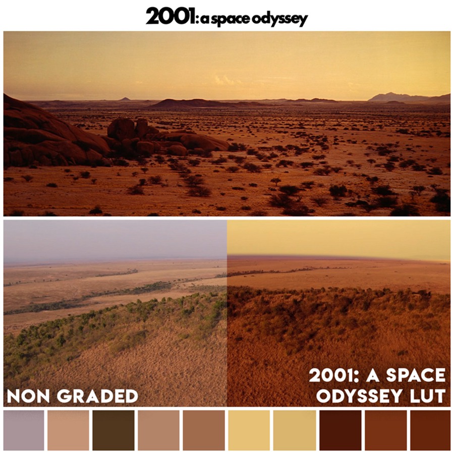 《太空漫游》好莱坞电影颜色分级LUT调色预设 Movie LUTs - 2001 A Space Odyssey LUTs 插件预设 第3张