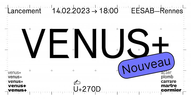 Venus+ 可商用无衬线英文字体 设计素材 第1张