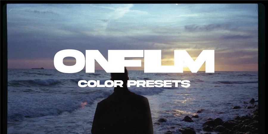 MoonBear 复古电影胶片效果摄影照片视频调色LUT+LR预设 On Film Color Presets 插件预设 第1张
