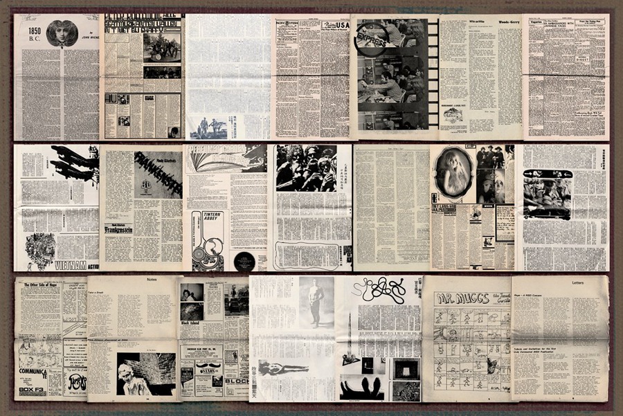 复古做旧磨损褪色边缘欧美老报纸裁剪碎片波普艺术背景设计素材 Paper Archive #3 - x150 . 第2张